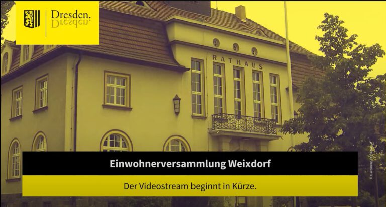 Einwohnerversammlung zur Ortsentwicklung in Weixdorf und den Großansiedlungen im Dresdner Norden (Notizen)